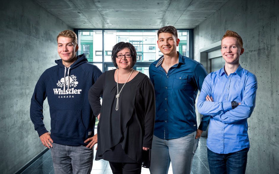 Gruppenfoto Auszubildende boxXpress