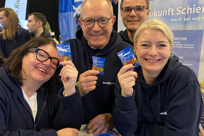 Erfolgreicher Messetag
